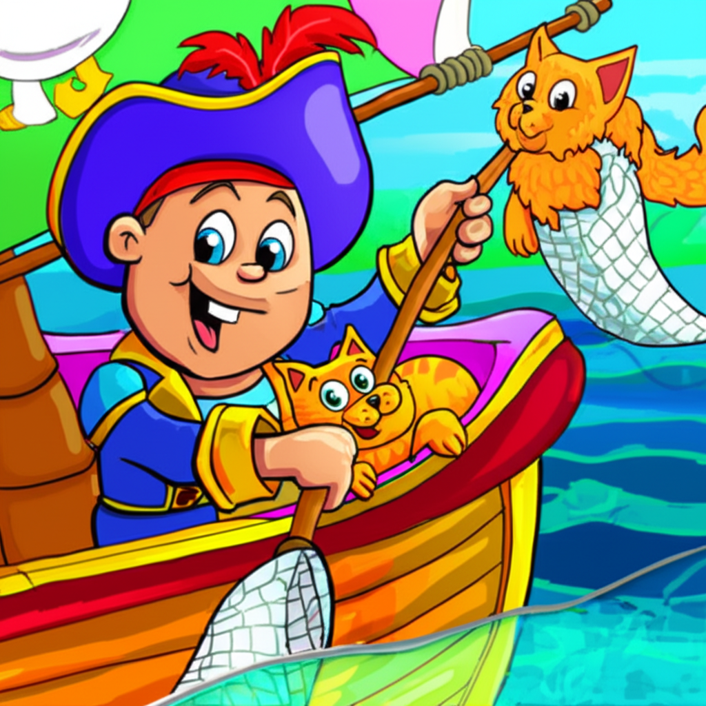 Cap and the Big Fish