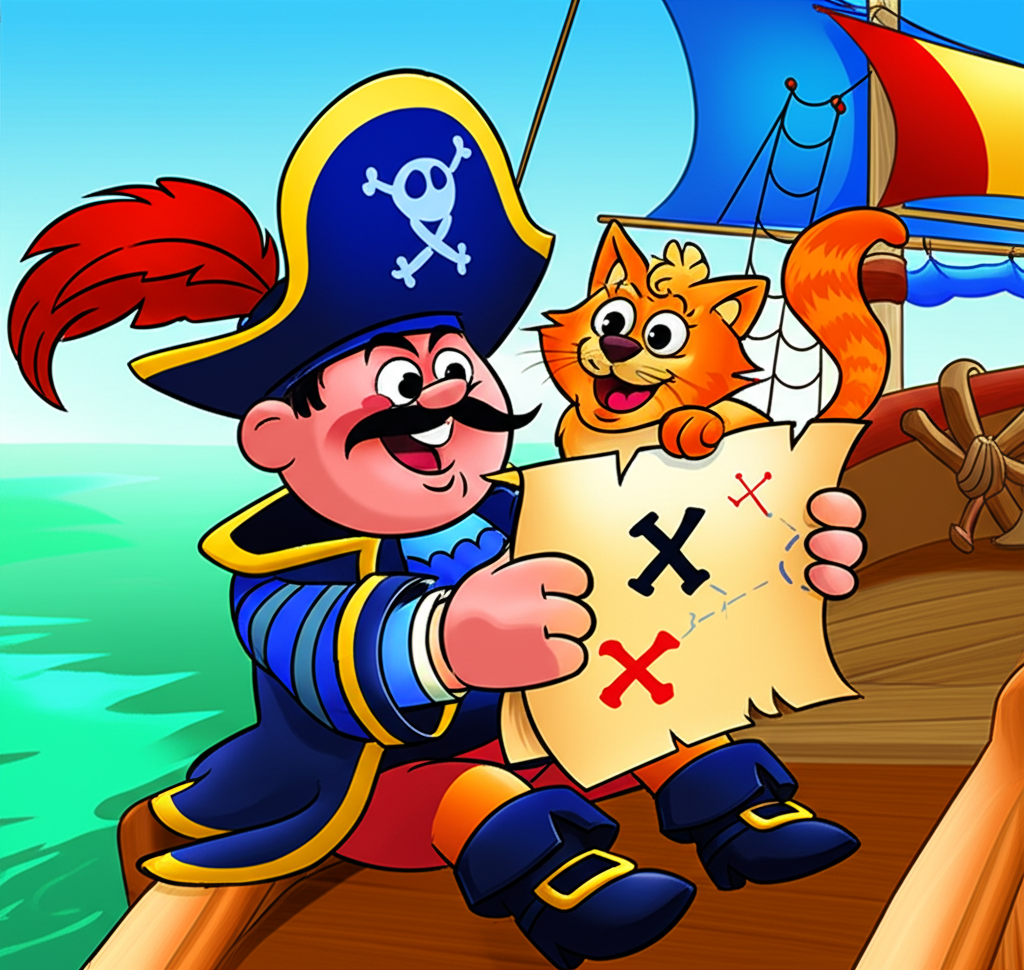 Cap and the Lost Map