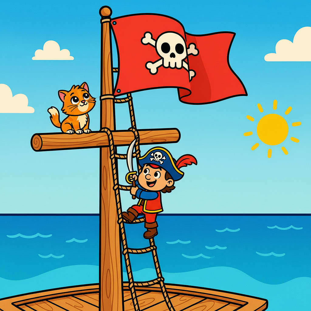 Cap and the Red Flag