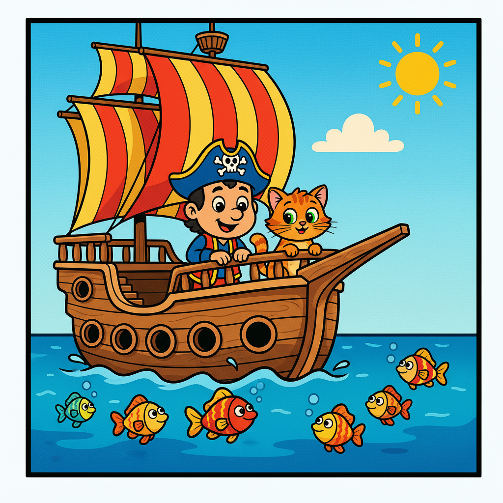 Cap and the Fish